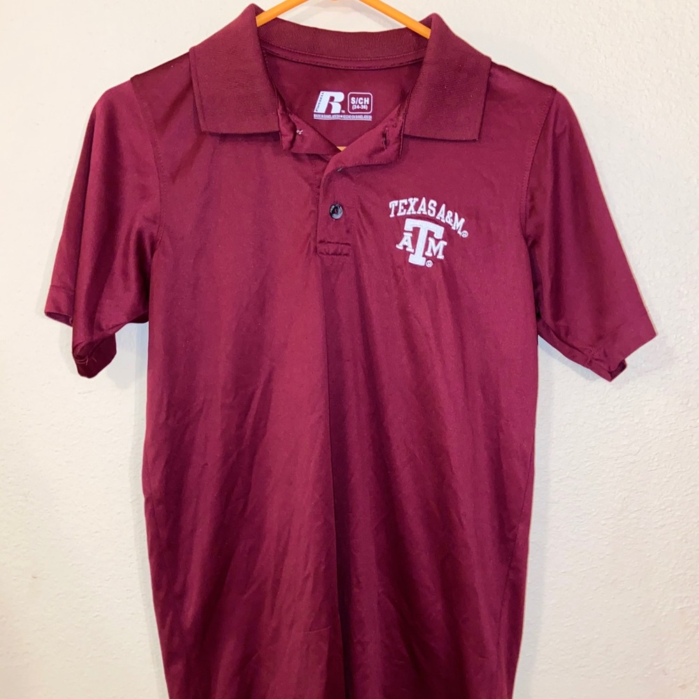 Men’s Texas A&M Collared Shirt